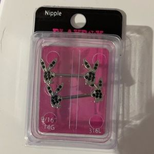NWOT nipple rings